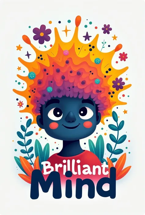 create a logo that targets neurodivergent children with the name brilliant mind 
