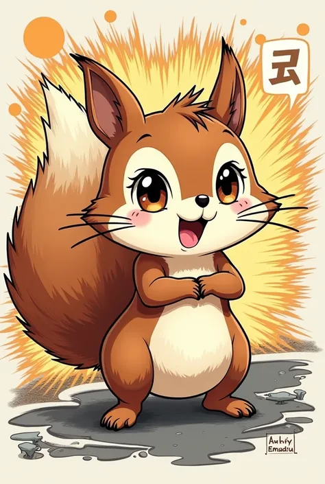 Squirrel manga