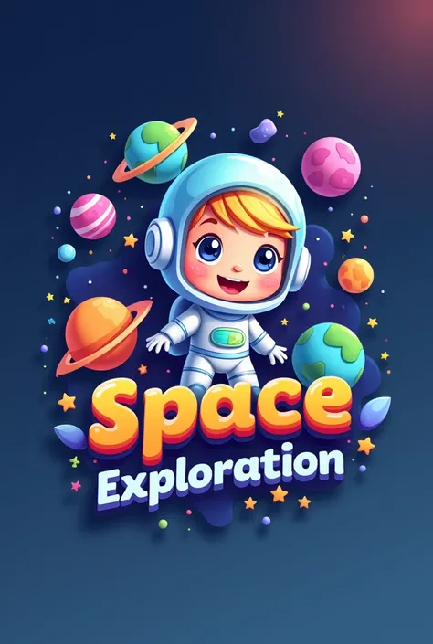 logo for a children&#39;s video page called space and that says that