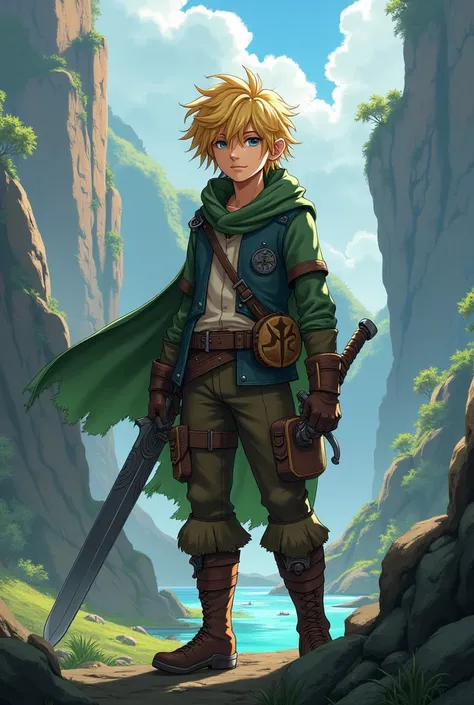 Jaune Arc from RWBY reimagined as Hiccup from How to Train Your Dragon 