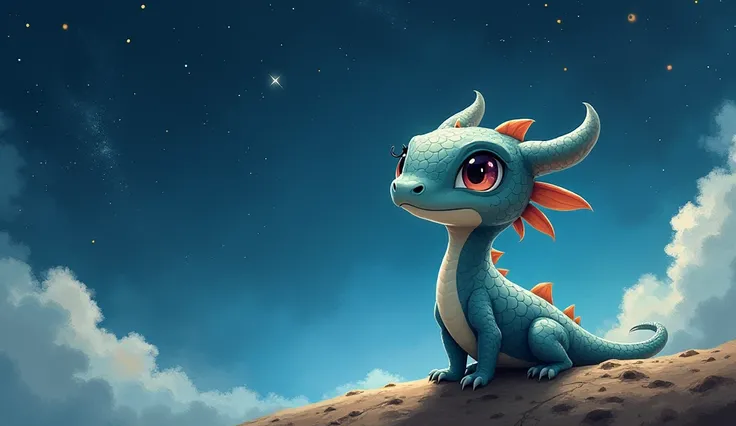 fire, a small dragon with simple scales and no ability to breathe fire, I dreamed of flying to the stars. 