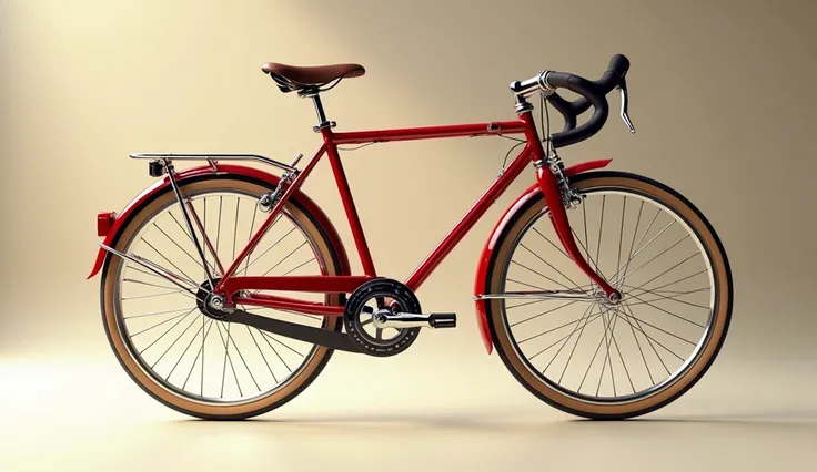 detailed realistic Caloi 10 bicycle, 1980s, classic vintage bicycle, highly detailed, photorealistic, sharp focus, hyperdetailed, ultra-detailed, high quality, realistic materials, realistic textures, intricate details, vivid colors, natural lighting, warm...