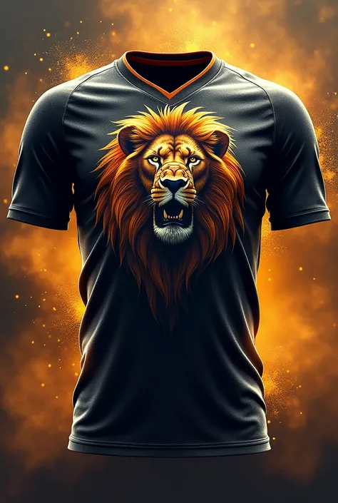 Football shirt with a lion 