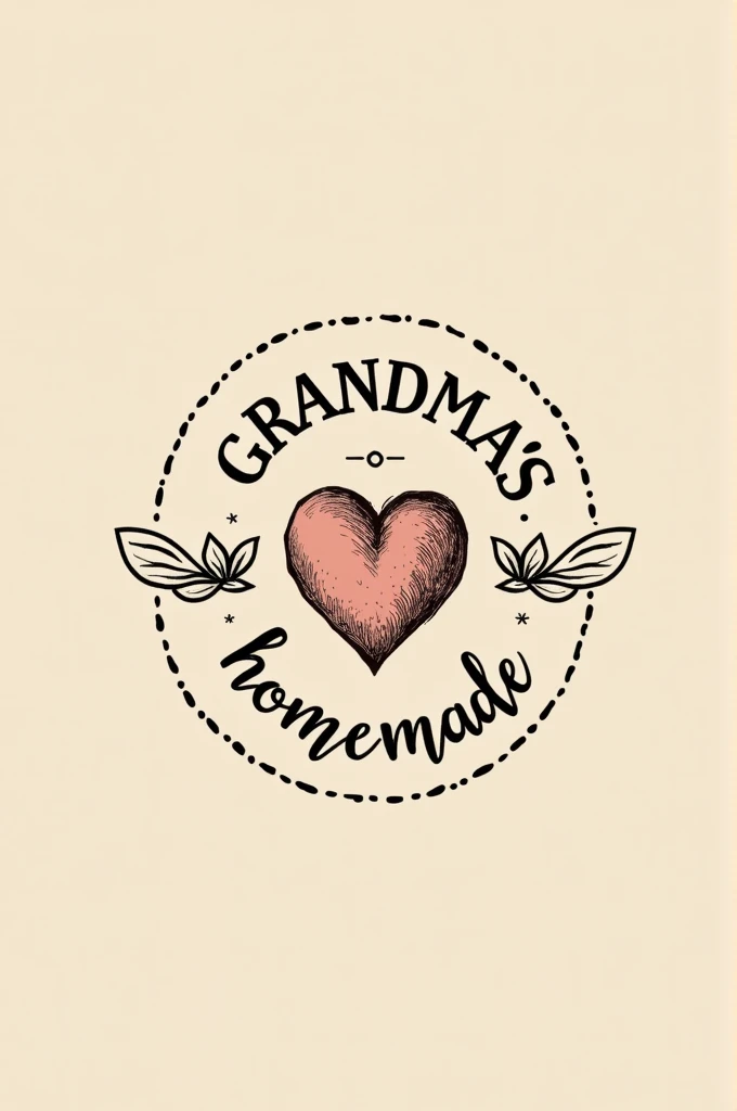 A logo for Grandma&#39;s homemade products 