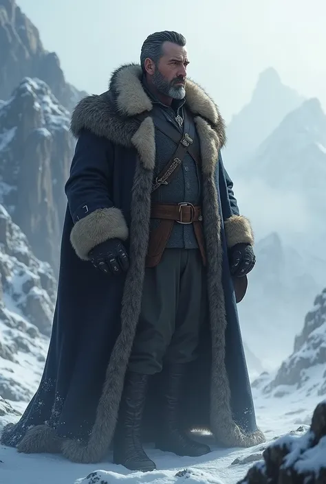 Fuher king bradley fullmetal alchemist winter coat briggs mountain