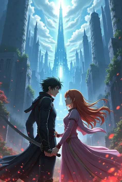 Anime Sword Art Online Kirito and Asuna