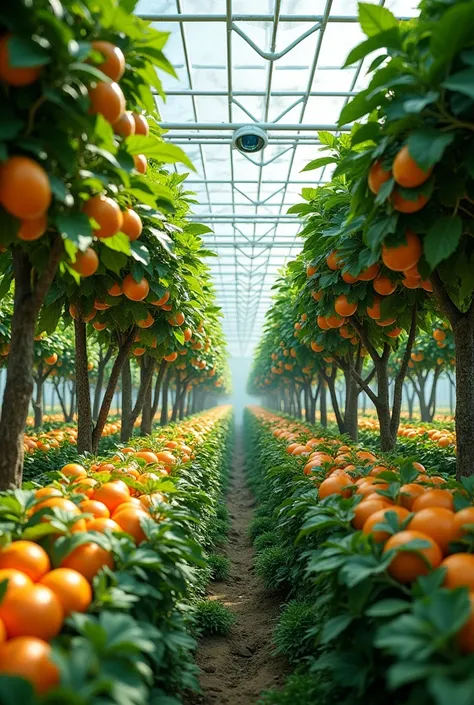 Fruit gardens use technology