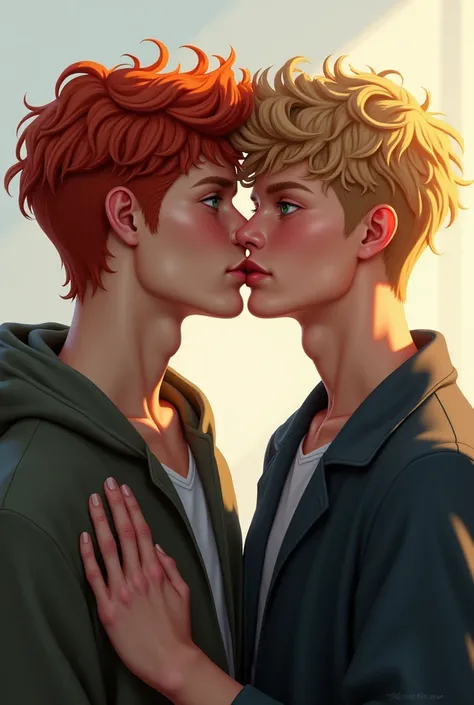 Neil Josten blue eyes red hair tall
Andrew Minyard green eyes blonde hair short
Boyfriends

