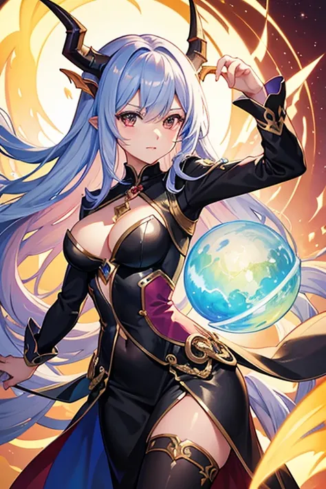 Dragonic Aura　dragon aura　Dragon illustration