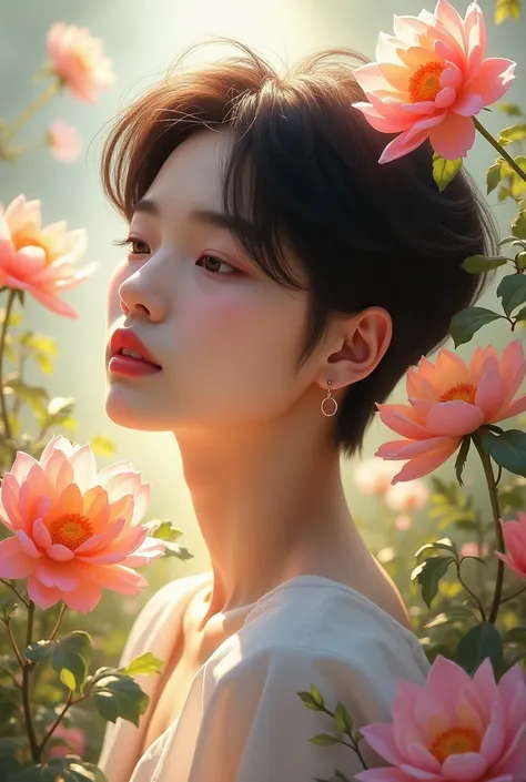 Jimin, flower 