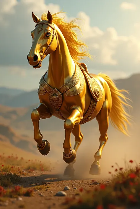 Golden Horse Mount Attack