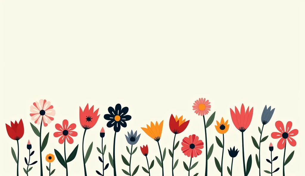 Victor Age&#39;style, beautiful details，simple，modern，advanced，cute，Color blocking，flowers，White，Black color，grid，line，illustration，vigor，pixar，