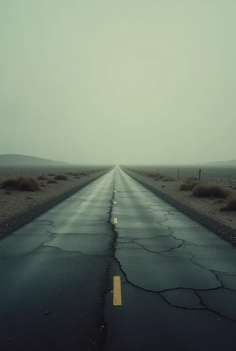 deserted road background horizontal frame