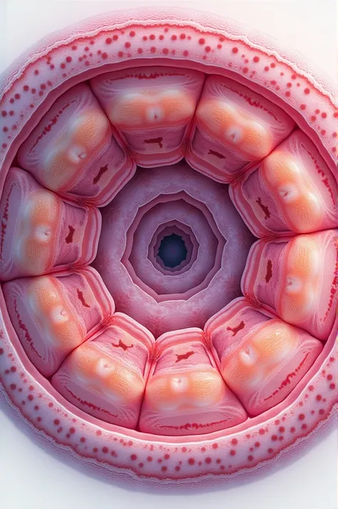 Histological image of the trilaminar stage