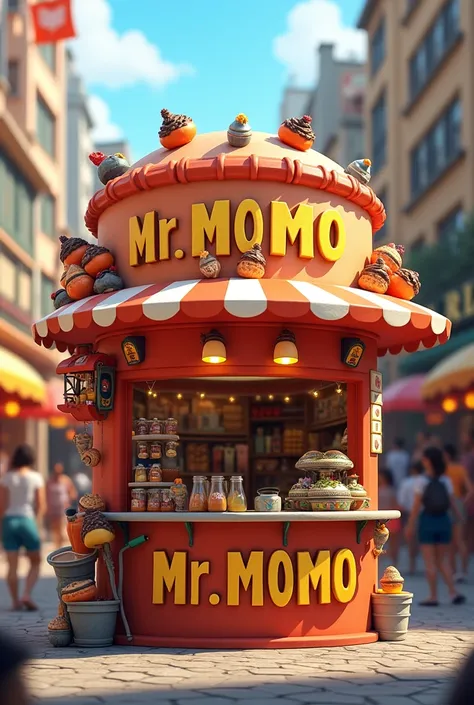 Mr momo cool font stall name