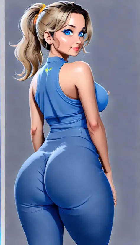 (Samus Aran)(blonde)(1solo)(1girl)((Solo)) ((Masterpiece:1.4)) ((High Quality:1.4)) (Slim thick:1.4)((Perfect Face:1.4)) ((Natural saggy Breasts)) ((Wide Hips:1.2)) ((Narrow Waist)) ((Beautiful))((PONYTAIL Hair)) ((Light Skin)) ((Cute Nose)) ((BLue Eyes)) ...