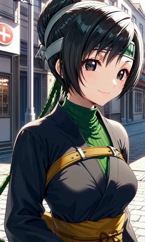 ((final fantasy 7 character yuffie kisaragi,yuffie kisaragi,highest quality, high resolution, perfect pixel, written boundary de...