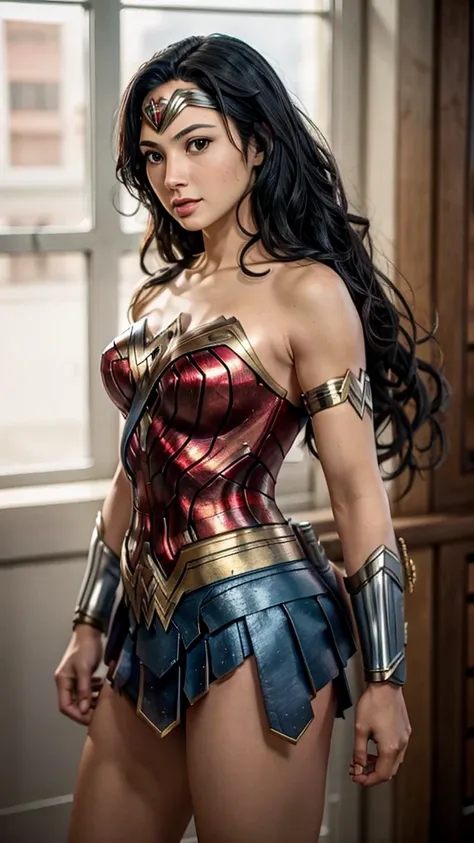 chizuru sakaki, wonder woman, wonder woman, retrato de wonder woman, hero, dc comics, trinidad, featured art