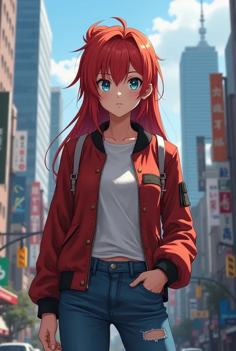 Asuka Langley in real life.