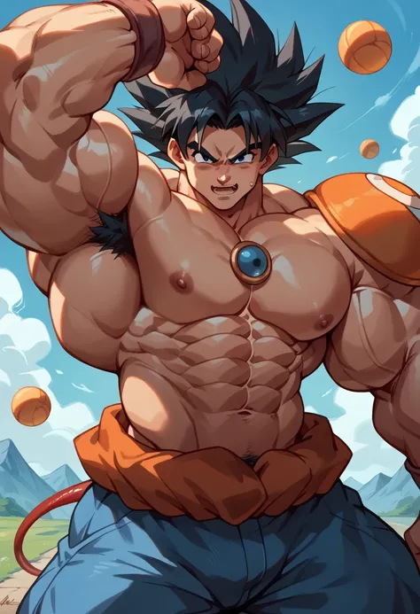 Highest quality,Based on anatomy,Huge muscles,Goku and Kogenta mix,Devils Body,