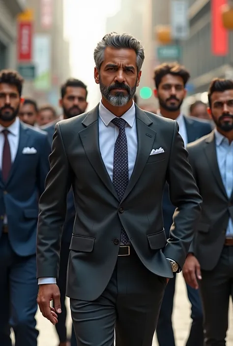 Indian men in western dress ultra realistic 