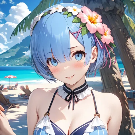 Rem Ver. Swimsuit - Re Zero - Animagine XL