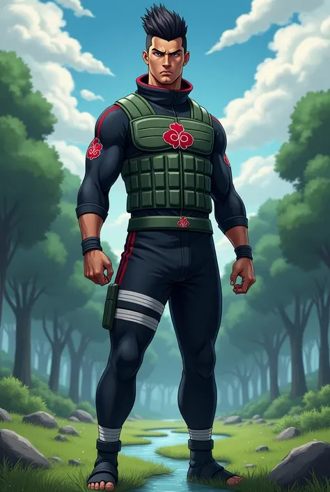 Ronaldo in naruto version

