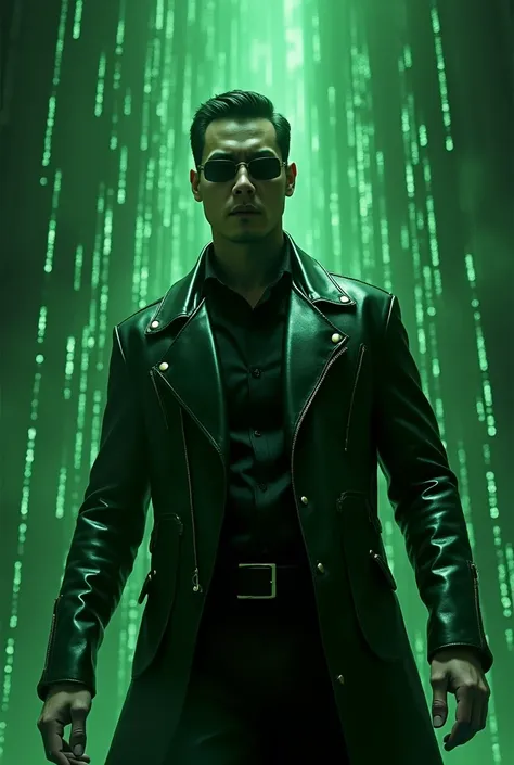 matrix, neo, the chosen one,  green code