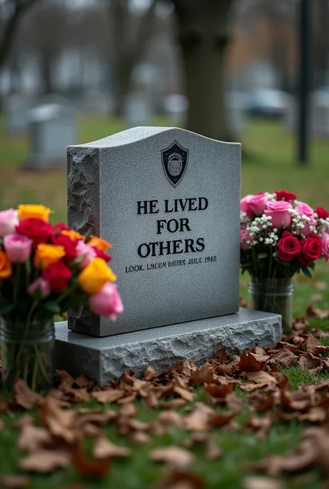 When Johnny died, people all over the area wanted to show their gratitude to him. At his gravesite in Fort Wayne, Indiana, they put up a stone marker bearing the epitaph, He lived for others.