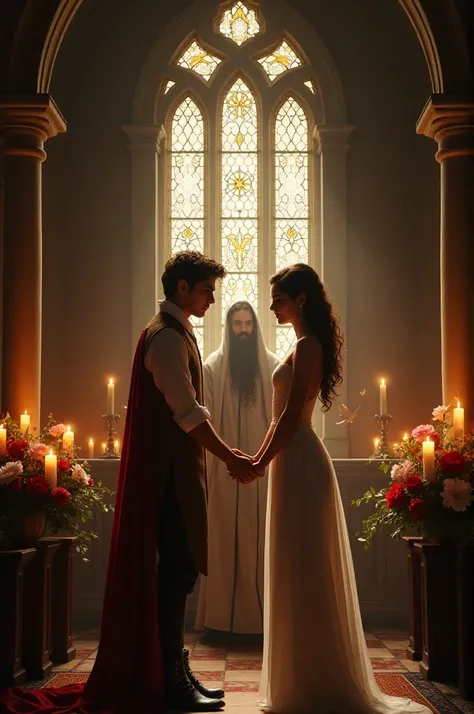 Images when Romeo and Juliet secretly marry 