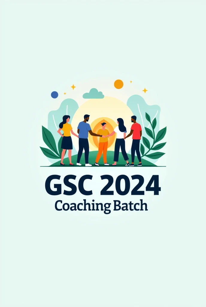 Create a logo name is "GSC 2024 Coaching Batch" 