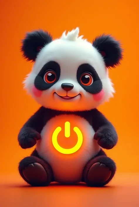 
Farbe: vibrant orange, com detalhes em preto.
forma: Digi has a rounded body Face: Your face is big and expressive, com olhos grandes e brilhantes, like a panda&#39;s, that convey sympathy and intelligence. He has a friendly smile and a small, round nose....