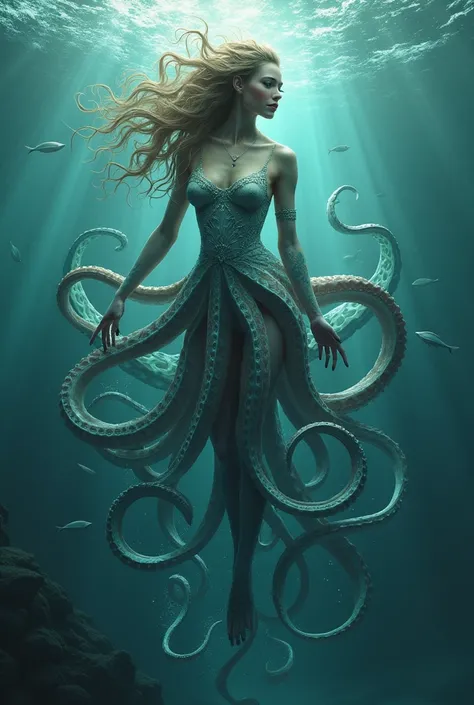 Woman octopus