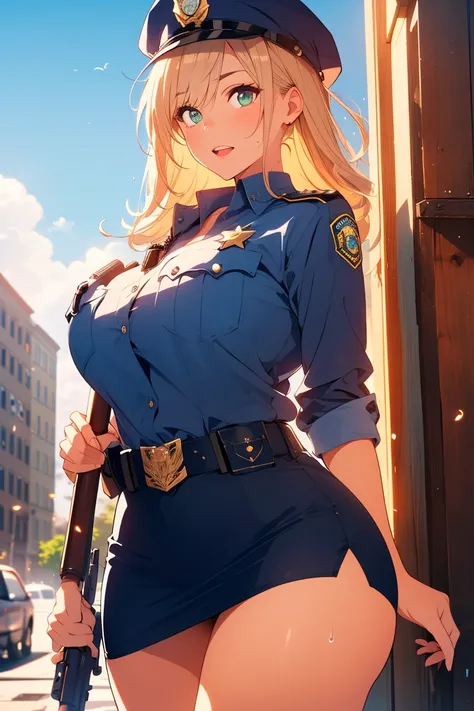 8k, cowboy shot, visual anime of a cute girl, best anime girl, ecchi anime style, break, seductive lady, blond hair, shiny hair,...