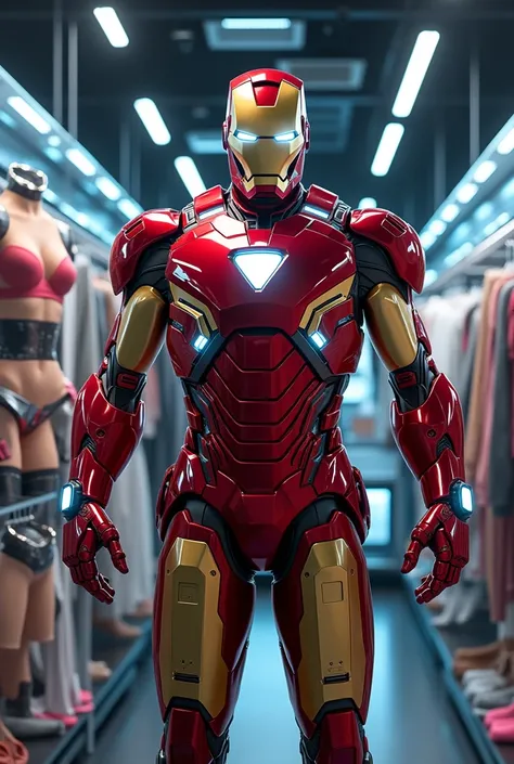 Iron man Seeling Under Garments 