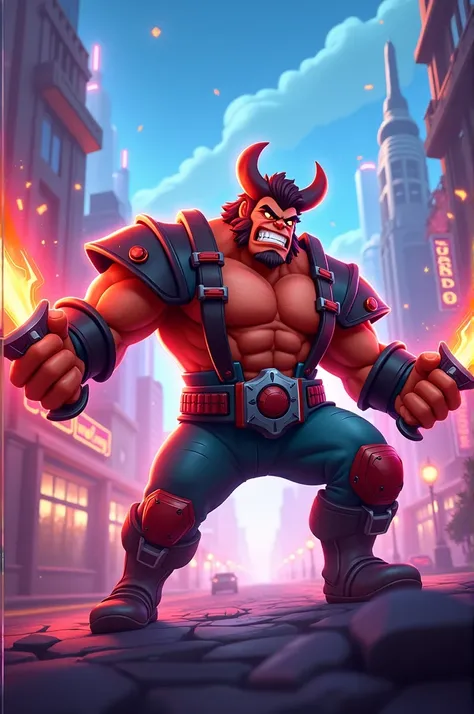 Yt Bunner mit Name Fury-Brawlstars