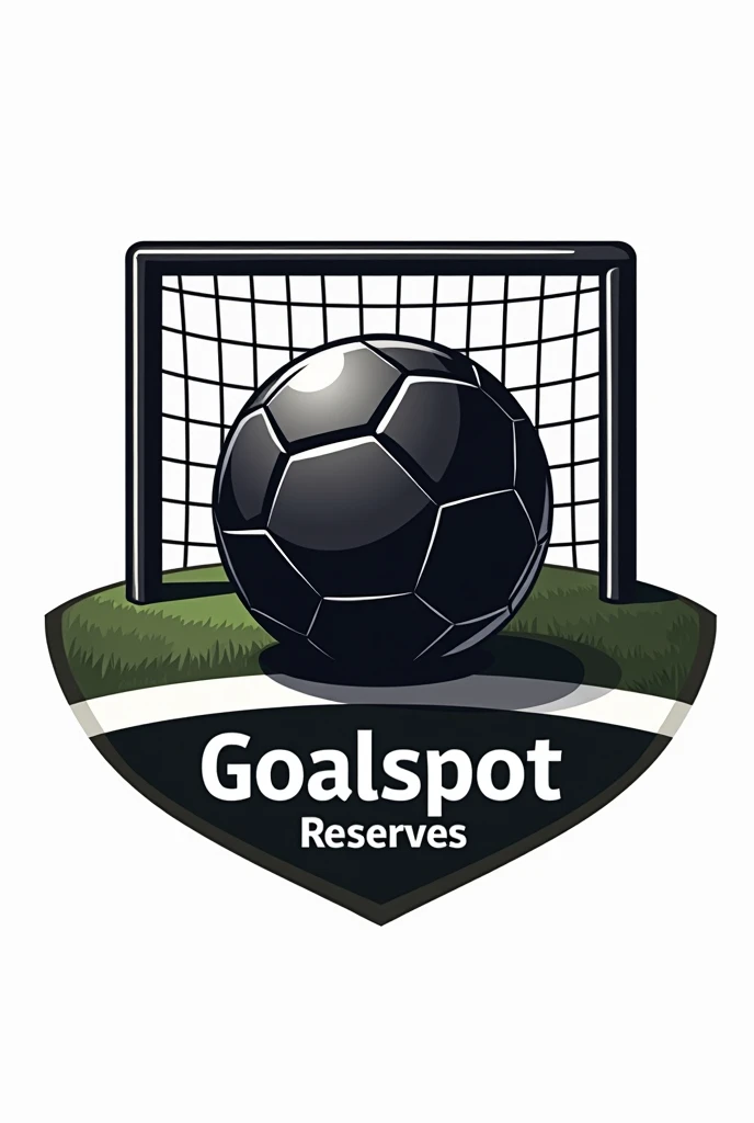 Logo of a black soccer ball entering a goal.
below put goalspot reserves