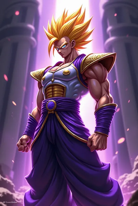 Super sayayin imperial SJ violeta black GOKU 