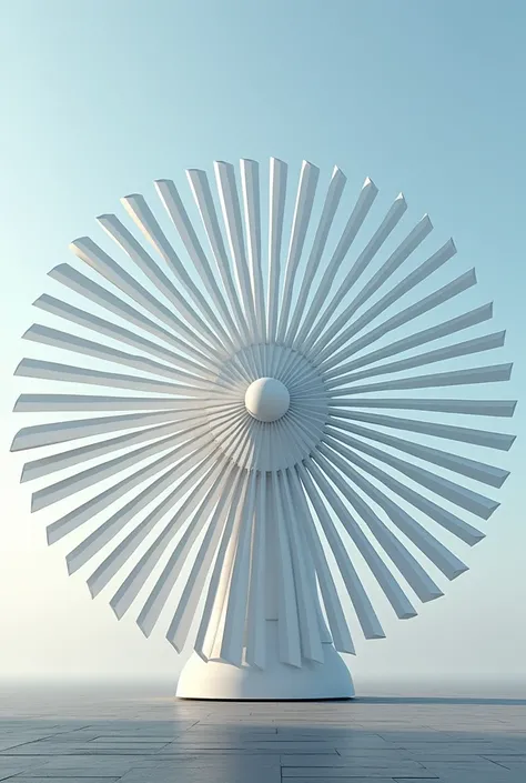 Now I want around the entire circumference of the sphere (horizontally) types a wind blade wheel of 1.5 meters long 

