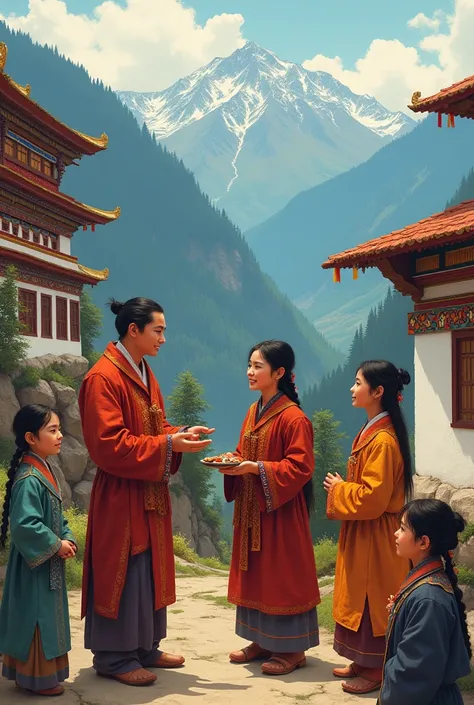 Bhutan people 