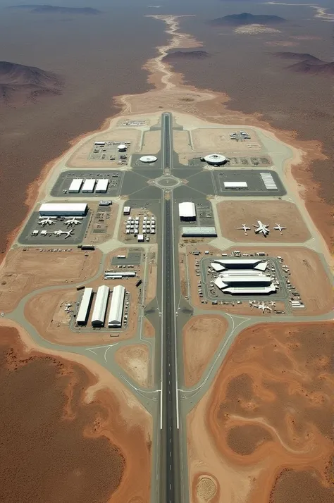 Aerial images of area 51