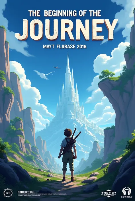 1. Concept and DesignTheme: "The Beginning of the Journey"
The poster should capture the spirit of the game&#39;s intro, highlighting the new world and the main elements that players will encounter.
Include the game title: The World Its Challengers. Use a ...