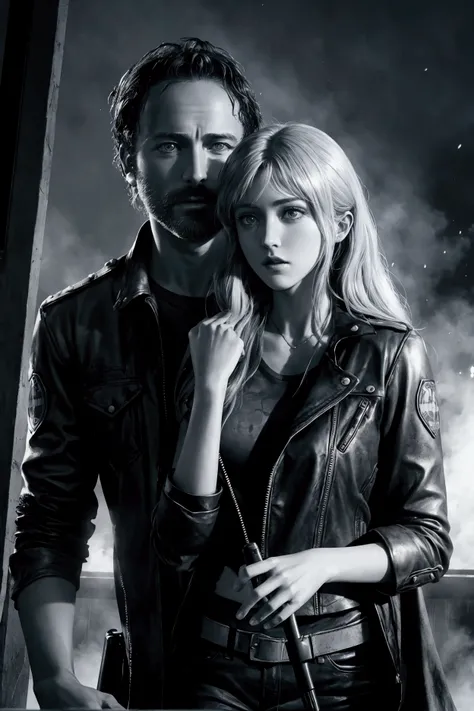 Imagine Katherine McNamara with Rick Grimes in the apocalypse 