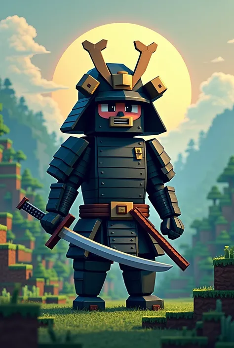 Samurai in Minecraft