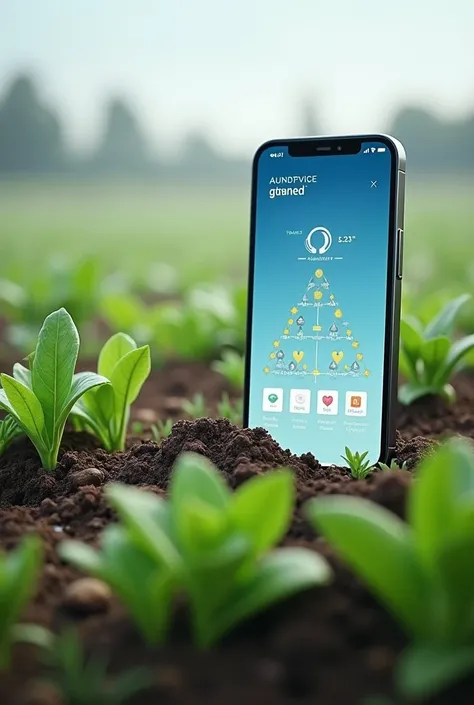 AquaSmart, an innovative application that uses artificial intelligence to optimize agricultural irrigation based on soil moisture sensors and weather forecasts