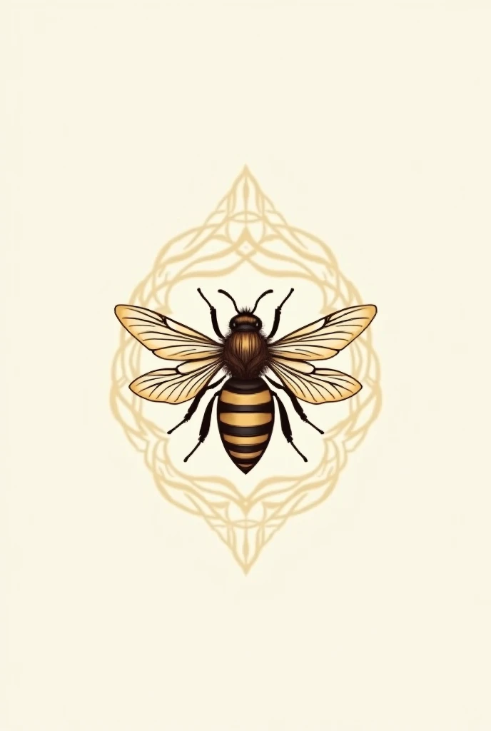 A more beautiful bee logo 