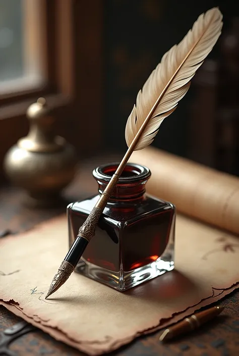 pen and inkwell