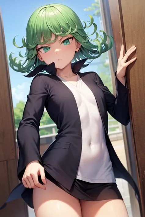 Tatsumaki, looking at me, anime