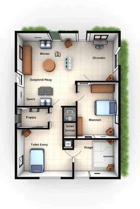 A storey building shopping complex with land size of 72ft x 36ft is to be constructed in Ipetumodu. Putting into consideration that the ground floor is a ware house having a toilet space and also a reception space. As for the upper floor, it has many units...