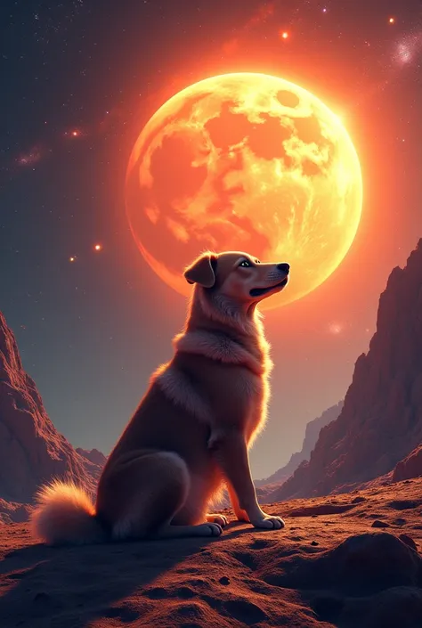 Dog in the Sun of Space 